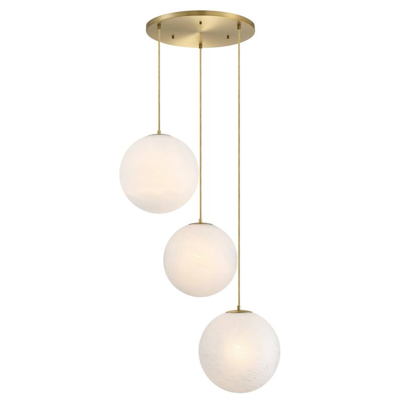 Designers Fountain D342M-3CHC Pixie 3 Light 30" Wide Chandelier