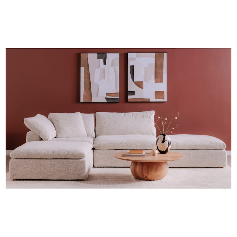 Aurelle Home Corbin Modern Modular Sectional Piece - Corner Chair