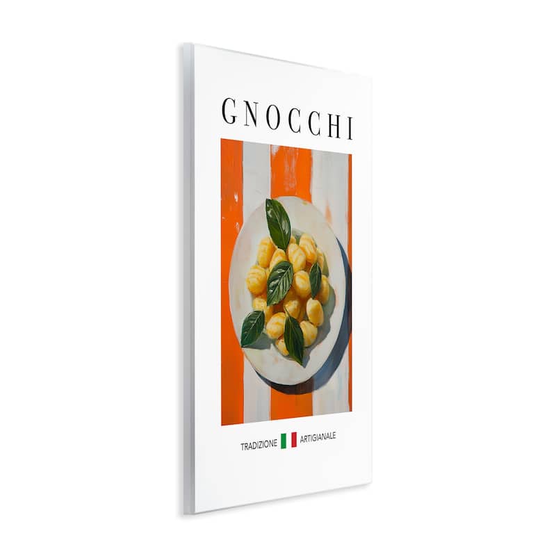 Stupell Traditional Gnocchi Pasta Wall Plaque Art Design By Andreas Magnusson