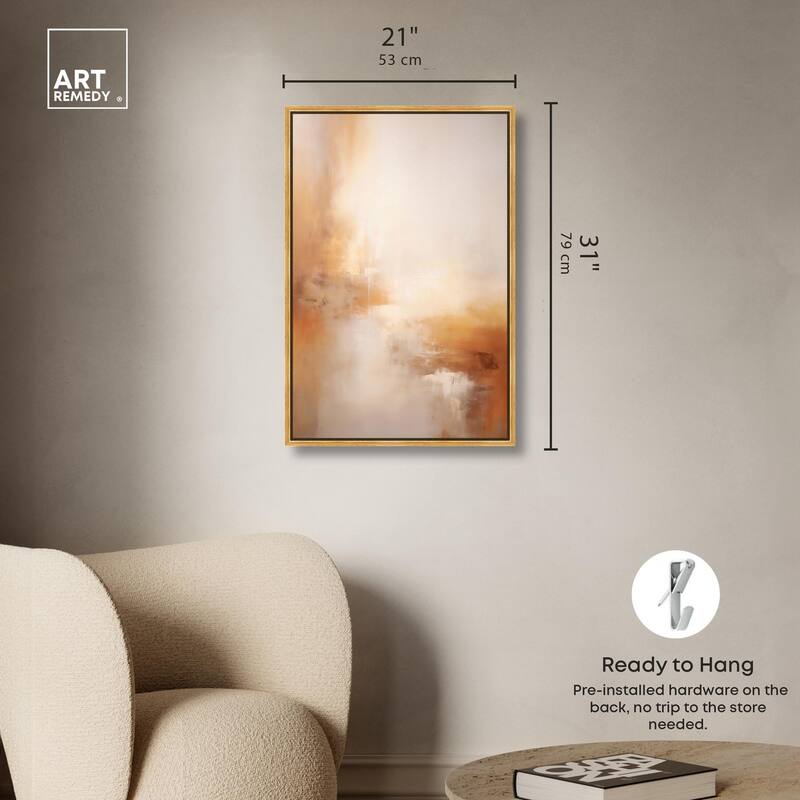 Dusky Dunes Canvas by Art Remedy