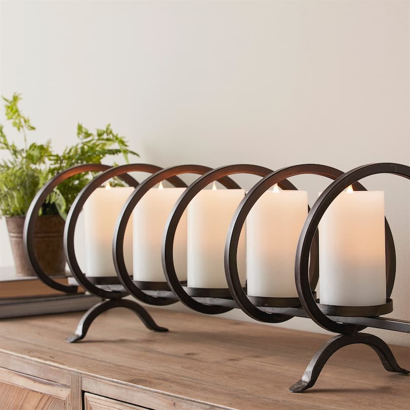 Spiral Votive Holder Display - 31 x 9 x 9.75