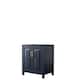 Option Dark Blue, Gold Trim, No Top