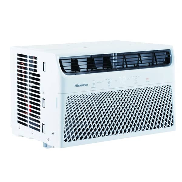 slide 2 of 14, Hisense 8,000 BTU Window Air Conditioner with ConnectLife App, Up to 350 Sq. Ft. White