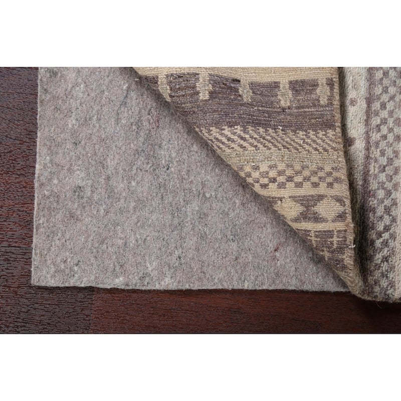 Contemporary Gabbeh Kashkoli Wool Runner Rug Handmade Oriental Carpet - 2'8" x 10'2"