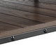 preview thumbnail 10 of 31, Hyssop Farmhouse 47-inch Steel 1-Shelf Coffee Table by Furniture of America