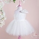 preview thumbnail 7 of 10, Pearl Embroidered One Shoulder Design Special Occasion Dress for Toddler