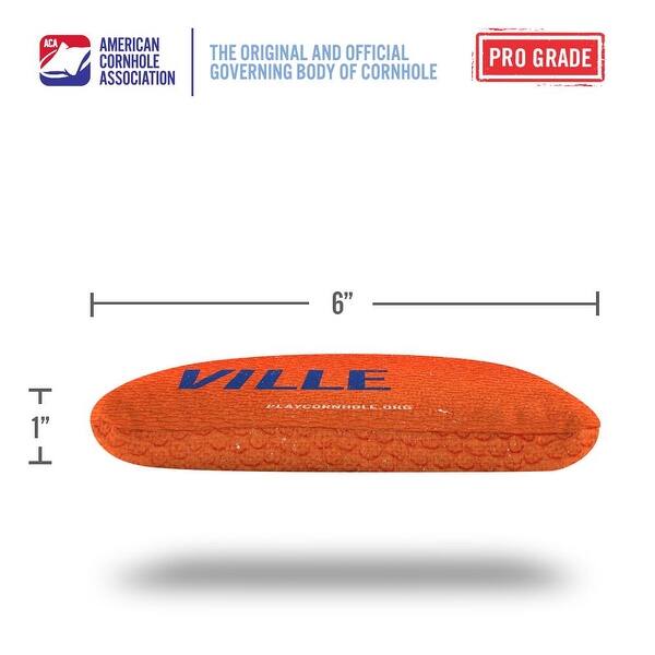 Gainesville Orange Dual Sided Cornhole Bags