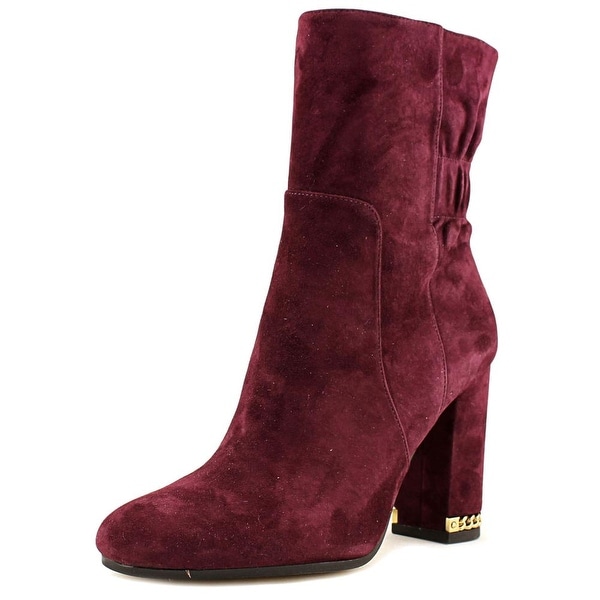michael kors burgundy knee high boots