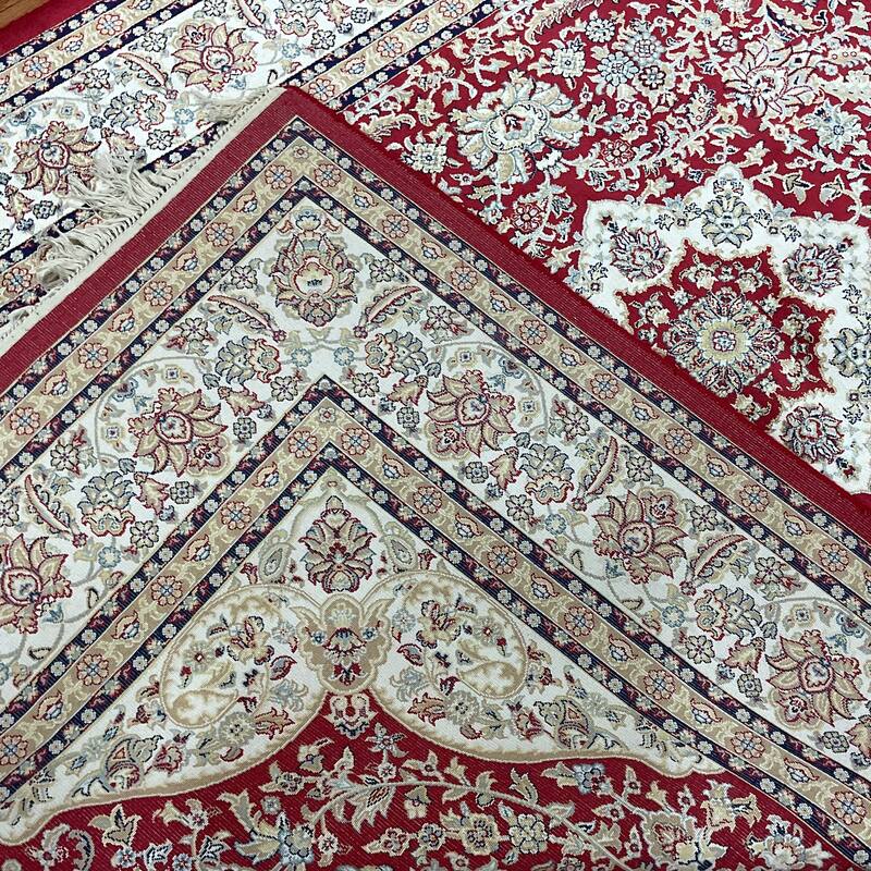 HERAT ORIENTAL Handmade Kashmiri Wool Rug - 4' x 6'