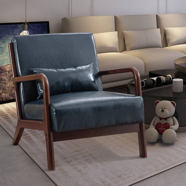 Aston Modern Solid wood Accent Chair