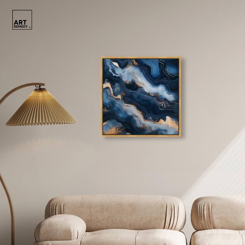 Deep Sea Geode IV Canvas by Art Remedy
