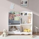 preview thumbnail 11 of 9, Kids Bookshelf and Toy Organizer, 3 Tier Bookshelf for Kids, Fabric Toddler Bookcase Book Shelf for Kids Rooms