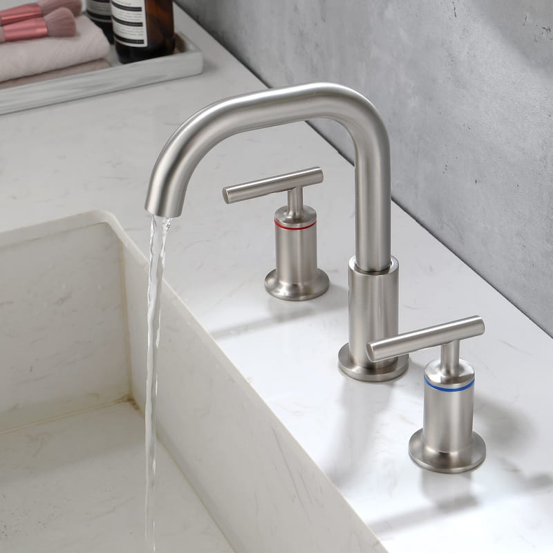 Topcraft 3 Colors 2-Handle Widespread Bathroom Sink Faucet