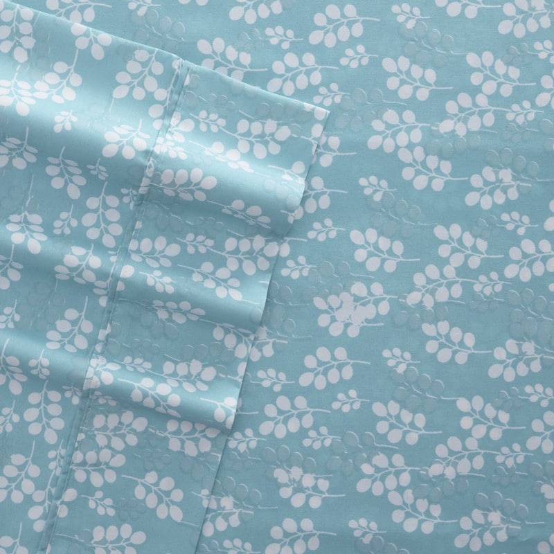 Becky Cameron Printed 4 Piece Deep Pocket Bed Sheets Set