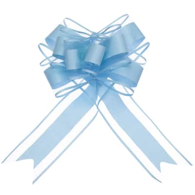 10pcs 9" Large Pull Bow Gift Wrapping Big Organza Bows Ribbon