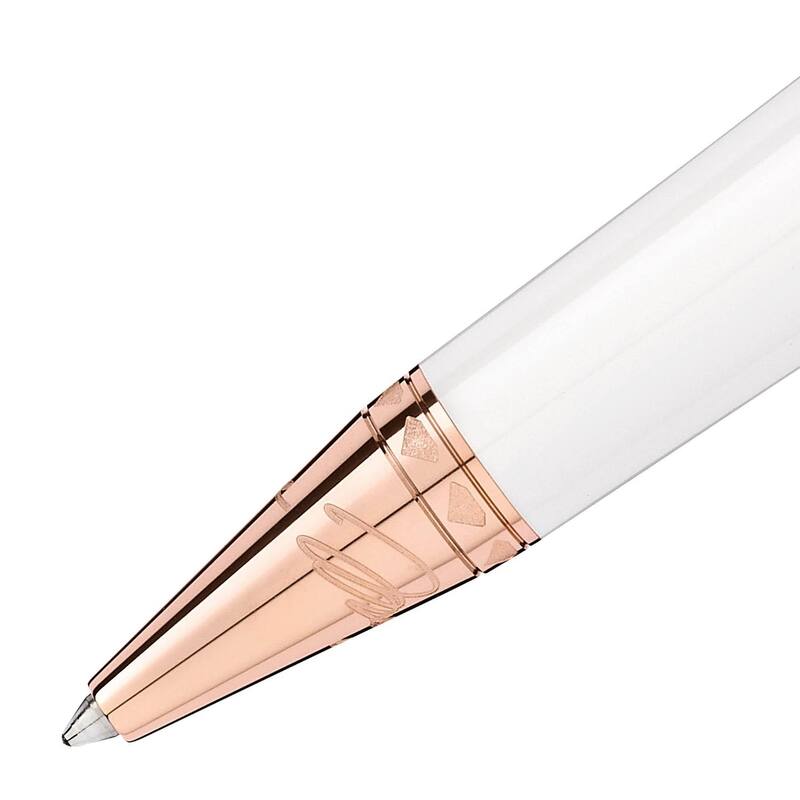 Montblanc 132122 Muses Marilyn Monroe Special Edition Ballpoint Pen, White