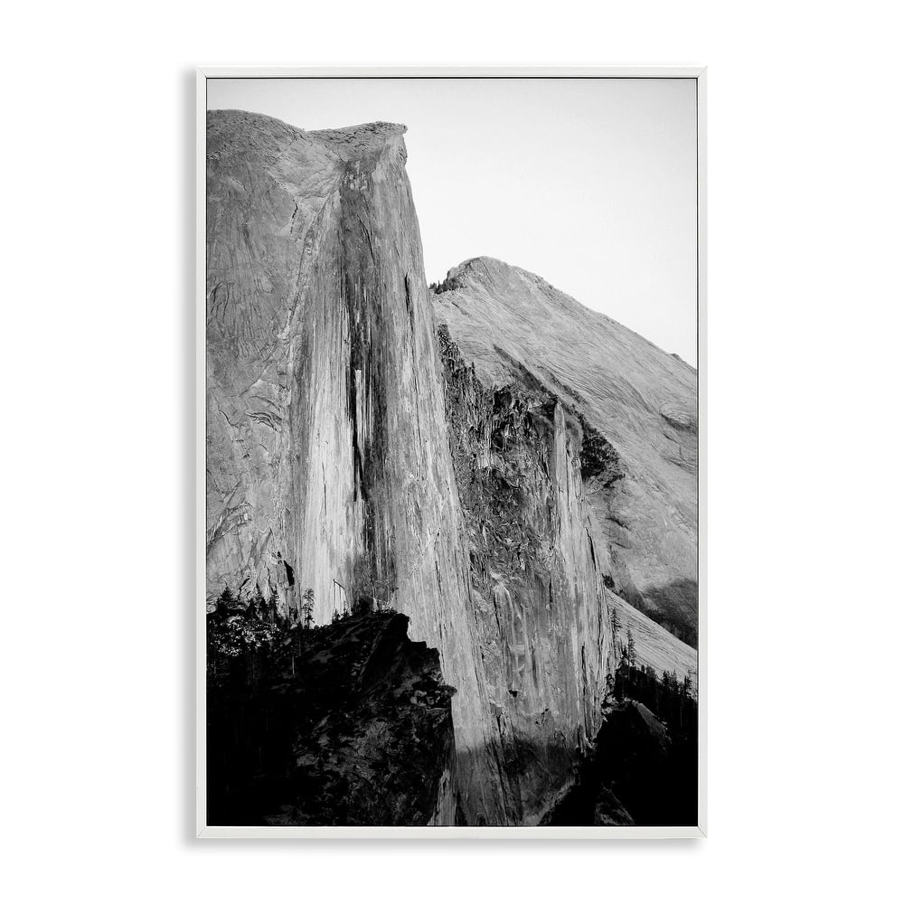 Stupell Towering Yosemite Cliff Framed Giclee Art Design By Gemma Bardot