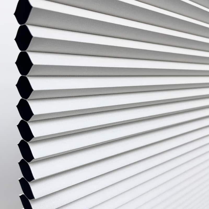 White Blackout Top Down Bottom Up Shade (64 in.)