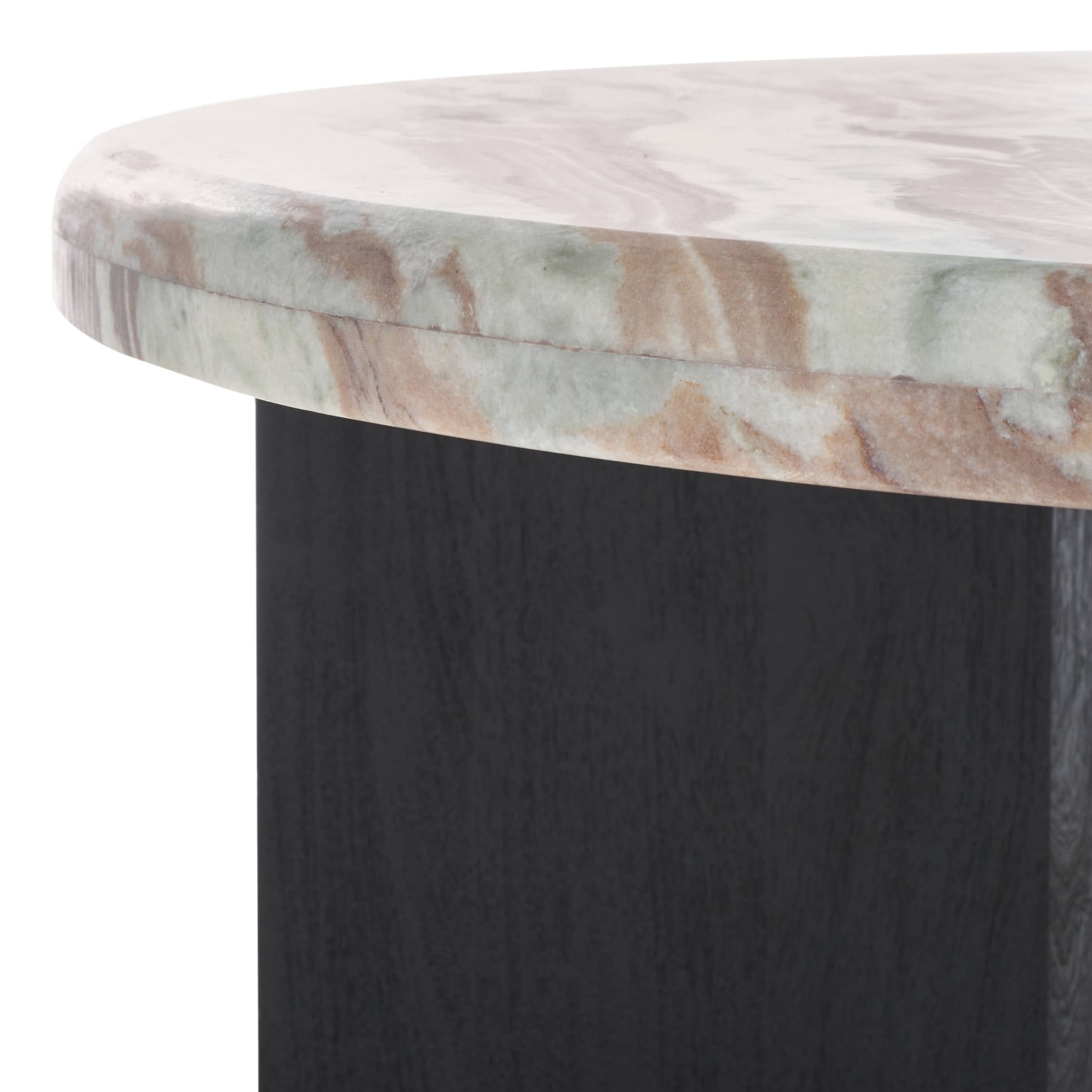 SAFAVIEH Malkin Marble Round Coffee Table 38x15
