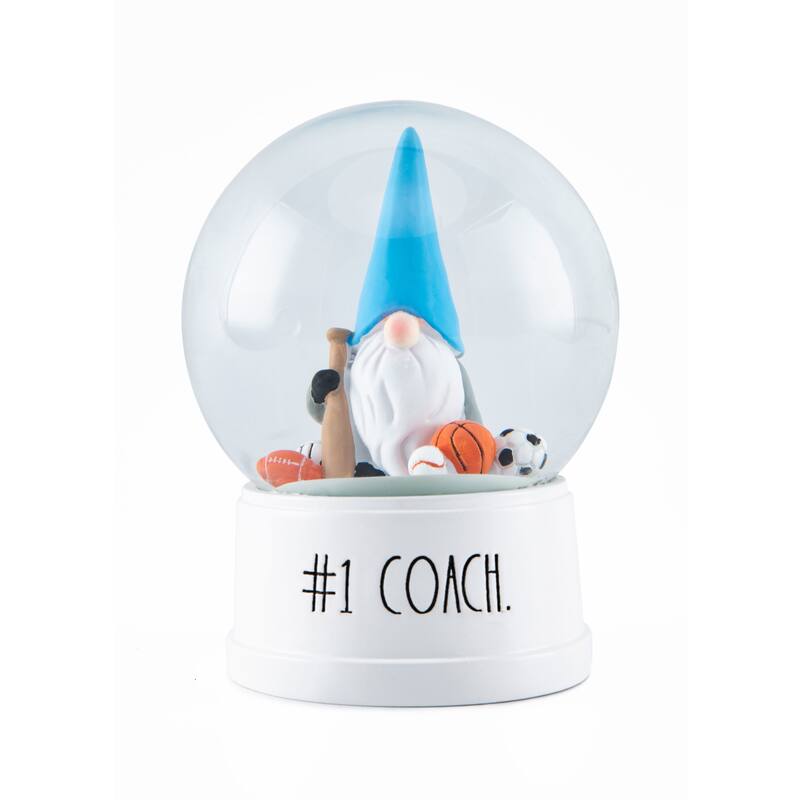 Rae Dunn HEROES Snow Globe