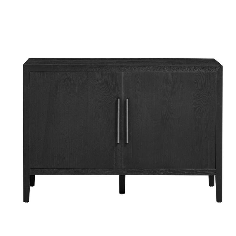Sideboard with 2 Metal handles and 2 Doors
