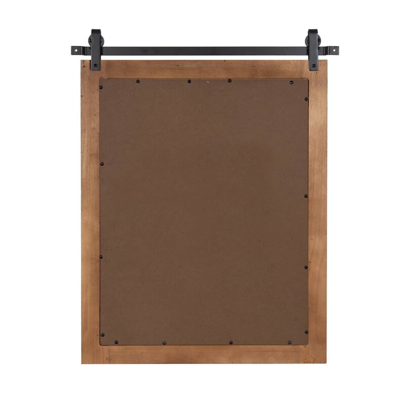 Kate and Laurel Samuels Wood Framed Wall Mirror