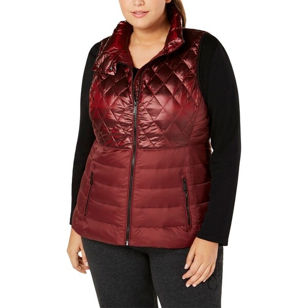 quilted down parka jacket calvin klein