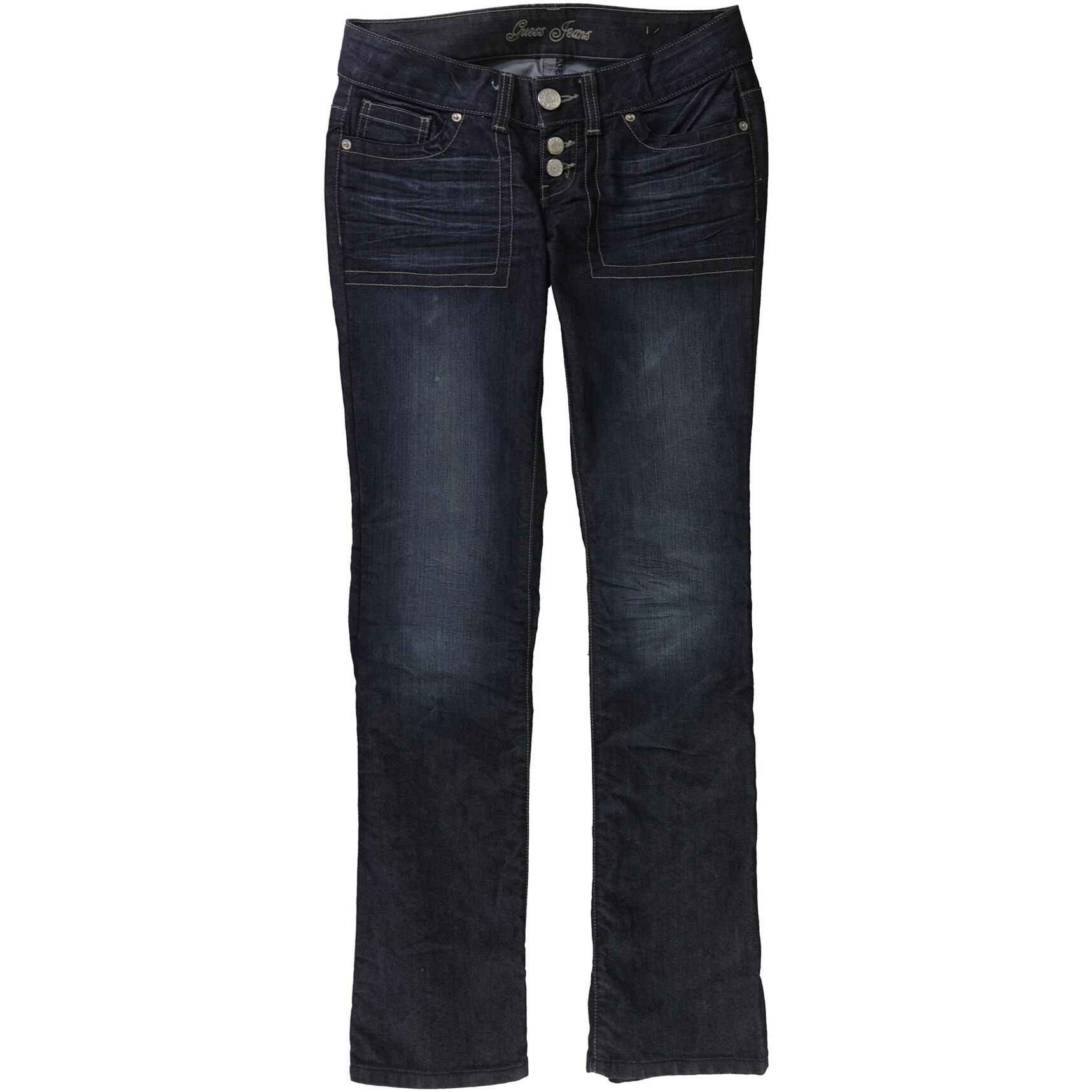 women's embroidered bootcut jeans