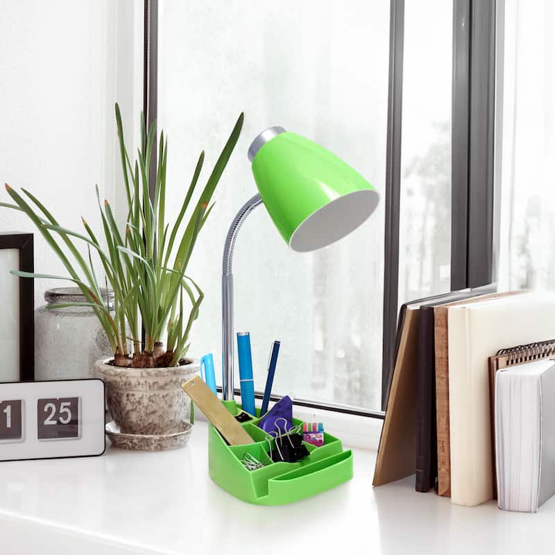 Creekwood Home 18.5" Flexible Gooseneck Organizer Desk Lamp - 18.5