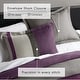 preview thumbnail 17 of 60, Chelsea Square Cascade Reversible Plush Faux Suede Comforter Set
