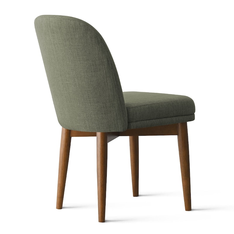 Linen Upholstered Parson Chair(Set of 2)