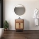 preview thumbnail 41 of 45, Javer Bohemian Rattan Freestanding 2-Shelf Bath Vanity Cabinet Base Only (Sink Basin not Included)