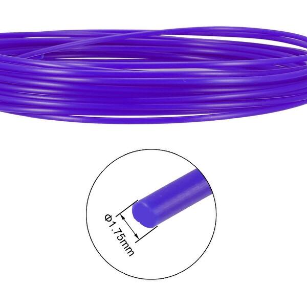 Shop 5 Meter 16 Ft Abs 3d Pen 3d Printer Filament 1 75 Mm Purple
