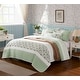 preview thumbnail 47 of 68, Madison Park Vanessa 6 Piece Cotton Percale Quilt Set with Throw Pillows