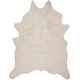 preview thumbnail 4 of 5, Alexander Home Clayton Faux Cowhide Area Rug