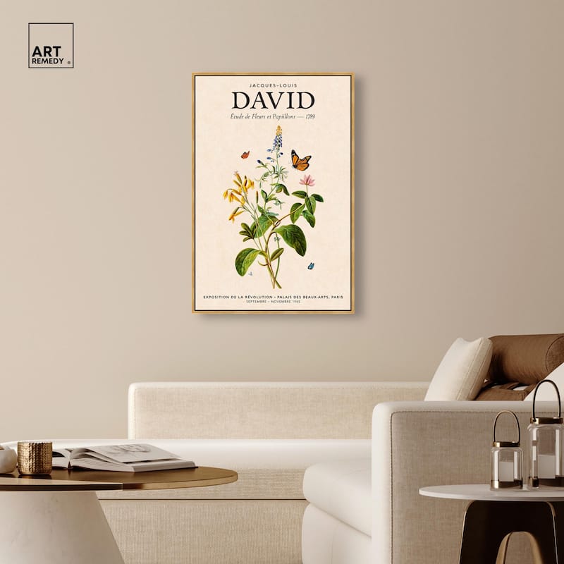 David's Delicate Flowers Canvas by Art Remedy