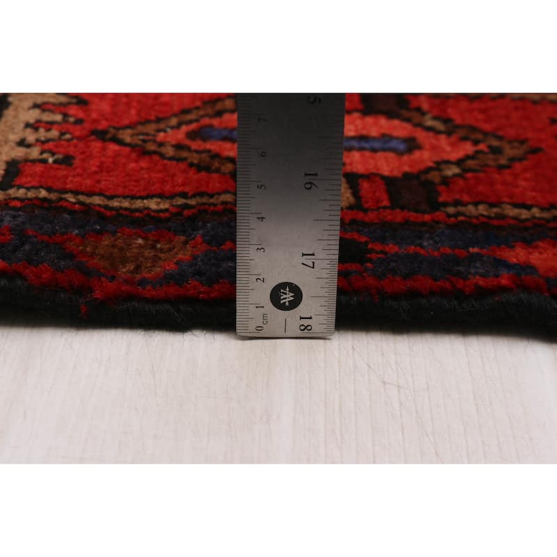ECARPETGALLERY Hand-knotted Andelz Navy Wool Rug - 3'5 x 4'11
