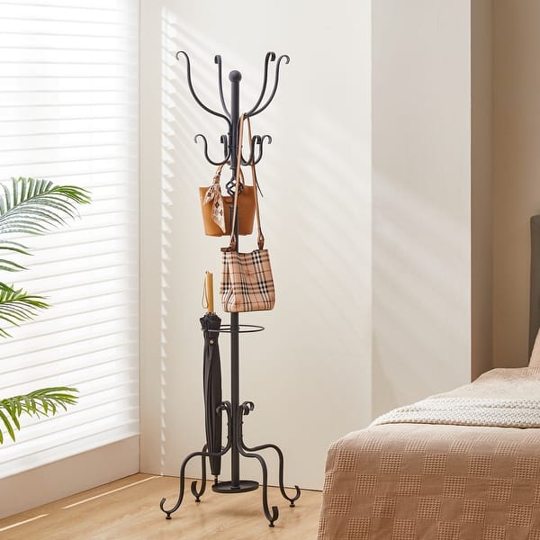 Coat Rack Stand Coat Tree Hat Tree Coat Hanging Stand Coat Hook Bed