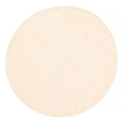 Kashkuli Gabbeh Ivory Rug 3'11" x 3'11" - 3'11 x 3'11