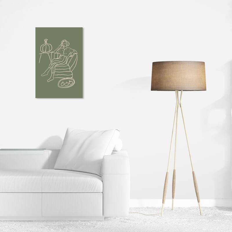 Wynwood Studio Canvas Success and Entrepreneurial Thinking Productive Dark Green Modern & Contemporary Wall Art Canvas Print - 24 x 16