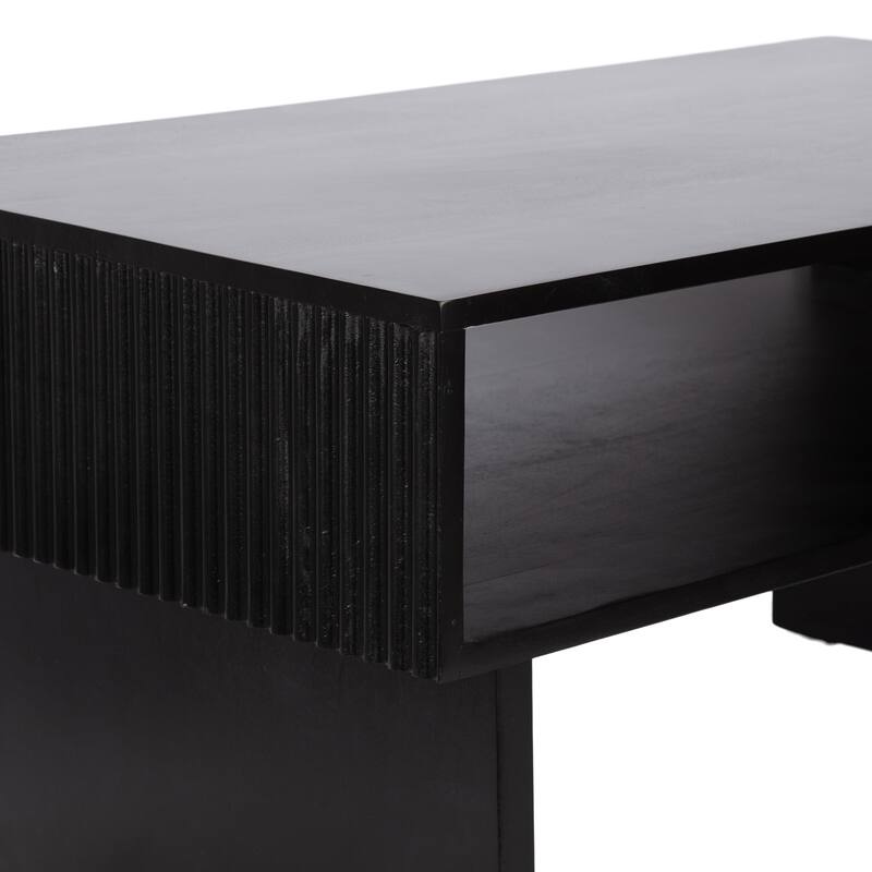 Kate and Laurel Torroba Ribbed Coffee Table