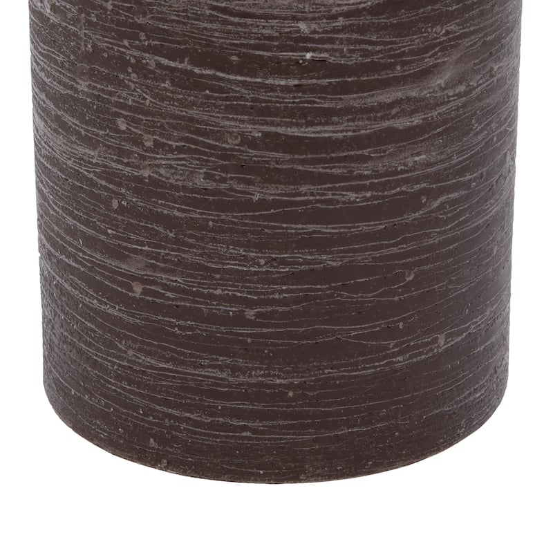 Modern Wax and Led Black Flicker Candles (Set of 3) - S/3 4", 6", 8"H - S/3 4", 6", 8"H