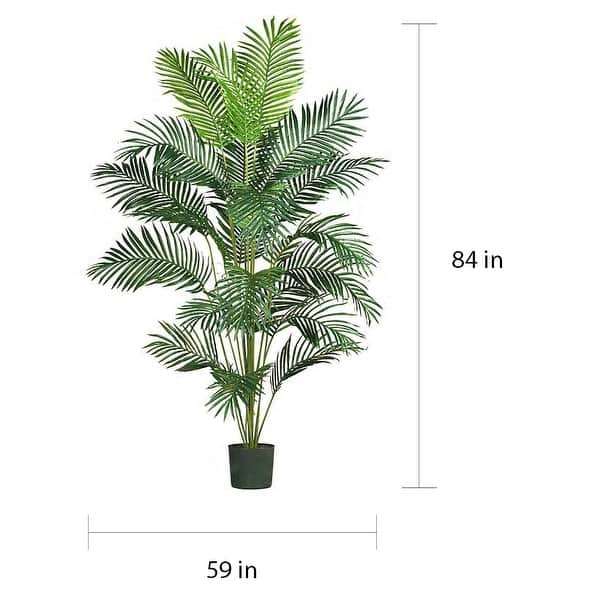 Paradise Palm 7-foot Silk Tree - Overstock