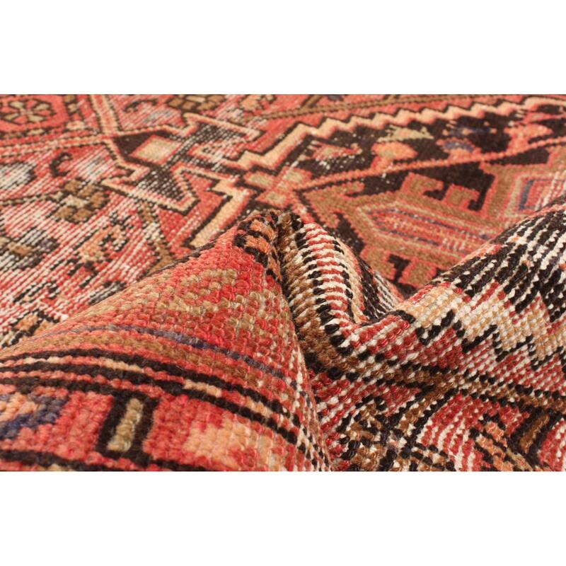 ECARPETGALLERY Hand-knotted Antalya Vintage Red Wool Rug - 3'11 x 6'11