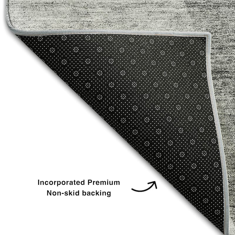 Premium Washable Super Soft Contemporary Geometric Mayfield Rug