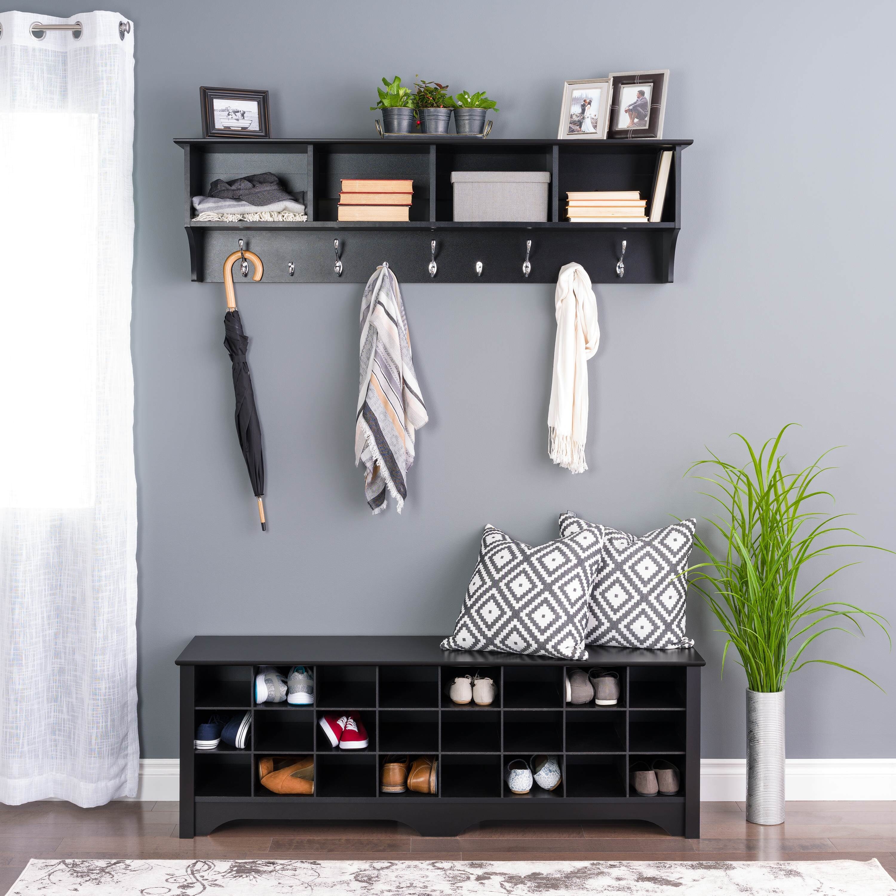 Prepac shoe 2025 storage cubbie bench