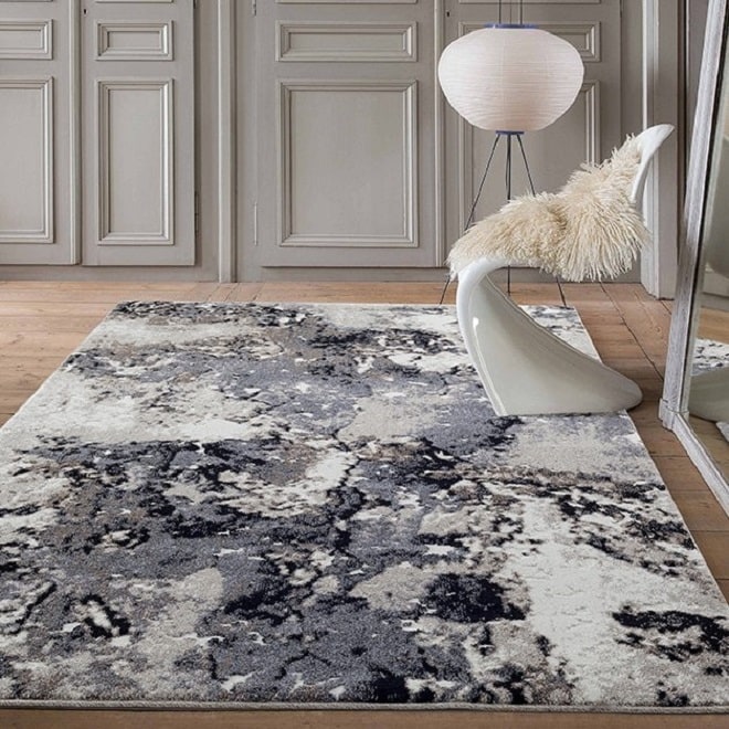 MDA Rugs Sofia Abstract Polypropylene Area Rug