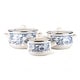 preview thumbnail 1 of 5, STP Goods Bird of Paradise Enamel Belly Deep Stock Pot Set of 3