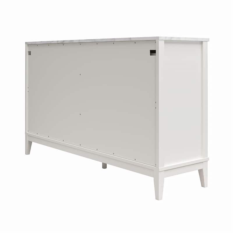 Ameriwood Home Madison Lane Wide 6 Drawer Dresser