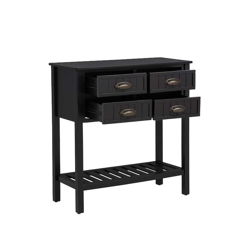 Crestway Antique Solid Wood Entryway Console Table